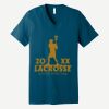 Unisex Jersey Short Sleeve V Neck Tee Thumbnail