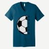 Unisex Jersey Short Sleeve V Neck Tee Thumbnail