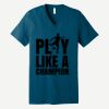 Unisex Jersey Short Sleeve V Neck Tee Thumbnail