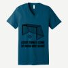 Unisex Jersey Short Sleeve V Neck Tee Thumbnail
