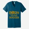 Unisex Jersey Short Sleeve V Neck Tee Thumbnail