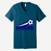 Unisex Jersey Short Sleeve V Neck Tee Thumbnail