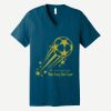Unisex Jersey Short Sleeve V Neck Tee Thumbnail