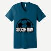 Unisex Jersey Short Sleeve V Neck Tee Thumbnail