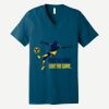 Unisex Jersey Short Sleeve V Neck Tee Thumbnail