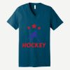 Unisex Jersey Short Sleeve V Neck Tee Thumbnail