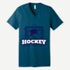 Unisex Jersey Short Sleeve V Neck Tee Thumbnail