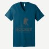 Unisex Jersey Short Sleeve V Neck Tee Thumbnail