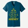 Unisex Jersey Short Sleeve V Neck Tee Thumbnail