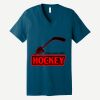Unisex Jersey Short Sleeve V Neck Tee Thumbnail