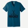 Unisex Jersey Short Sleeve V Neck Tee Thumbnail