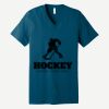 Unisex Jersey Short Sleeve V Neck Tee Thumbnail