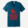 Unisex Jersey Short Sleeve V Neck Tee Thumbnail
