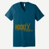 Unisex Jersey Short Sleeve V Neck Tee Thumbnail