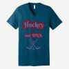 Unisex Jersey Short Sleeve V Neck Tee Thumbnail