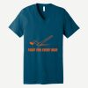 Unisex Jersey Short Sleeve V Neck Tee Thumbnail