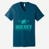 Unisex Jersey Short Sleeve V Neck Tee Thumbnail