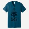 Unisex Jersey Short Sleeve V Neck Tee Thumbnail