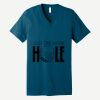 Unisex Jersey Short Sleeve V Neck Tee Thumbnail
