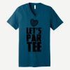 Unisex Jersey Short Sleeve V Neck Tee Thumbnail