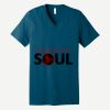 Unisex Jersey Short Sleeve V Neck Tee Thumbnail