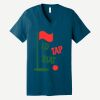 Unisex Jersey Short Sleeve V Neck Tee Thumbnail