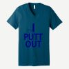 Unisex Jersey Short Sleeve V Neck Tee Thumbnail