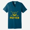 Unisex Jersey Short Sleeve V Neck Tee Thumbnail