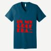 Unisex Jersey Short Sleeve V Neck Tee Thumbnail