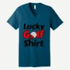 Unisex Jersey Short Sleeve V Neck Tee Thumbnail