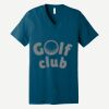 Unisex Jersey Short Sleeve V Neck Tee Thumbnail