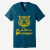 Unisex Jersey Short Sleeve V Neck Tee Thumbnail