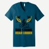 Unisex Jersey Short Sleeve V Neck Tee Thumbnail