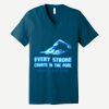 Unisex Jersey Short Sleeve V Neck Tee Thumbnail