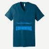 Unisex Jersey Short Sleeve V Neck Tee Thumbnail