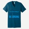 Unisex Jersey Short Sleeve V Neck Tee Thumbnail