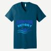 Unisex Jersey Short Sleeve V Neck Tee Thumbnail