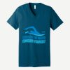 Unisex Jersey Short Sleeve V Neck Tee Thumbnail