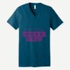 Unisex Jersey Short Sleeve V Neck Tee Thumbnail