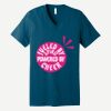 Unisex Jersey Short Sleeve V Neck Tee Thumbnail