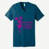 Unisex Jersey Short Sleeve V Neck Tee Thumbnail