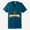 Unisex Jersey Short Sleeve V Neck Tee Thumbnail