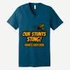 Unisex Jersey Short Sleeve V Neck Tee Thumbnail