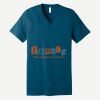 Unisex Jersey Short Sleeve V Neck Tee Thumbnail