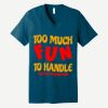 Unisex Jersey Short Sleeve V Neck Tee Thumbnail