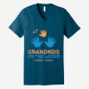 Unisex Jersey Short Sleeve V Neck Tee Thumbnail