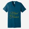 Unisex Jersey Short Sleeve V Neck Tee Thumbnail