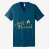 Unisex Jersey Short Sleeve V Neck Tee Thumbnail
