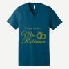 Unisex Jersey Short Sleeve V Neck Tee Thumbnail