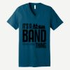 Unisex Jersey Short Sleeve V Neck Tee Thumbnail